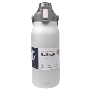 1700ml大容量保温杯女士高颜值大肚杯316带吸管水杯子男学生水壶