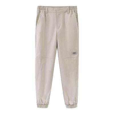 骆驼女装休闲裤2026夏季新款百搭高腰显瘦透气舒适束脚工装运动裤