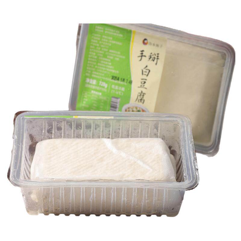 手掰白豆腐新鲜老豆腐凉拌做汤