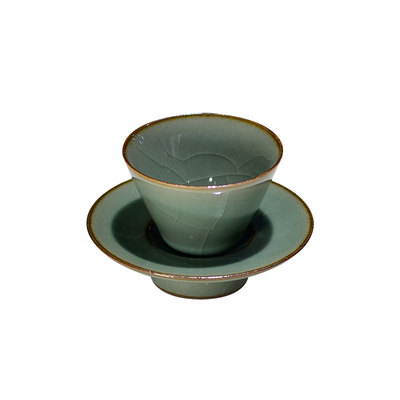 茶具茶杯瓷器品茗杯青釉青瓷小杯