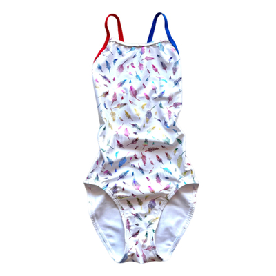 韩国ciellemarin喜马林女专业竞技训练带闪竞速连体专业比赛泳衣