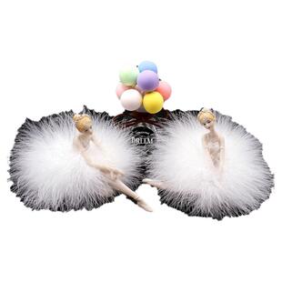 汽车仪表台装饰摆件女神款车内饰品芭蕾少女生中控台高级感车用副