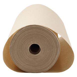 大山皮纸毛边纸长卷书法专用作品纸长卷毛笔书法练习纸加厚空白无格半生半熟初学专用练字纸纯竹浆复古竹麻纸