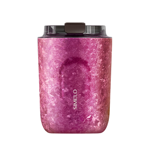 施美乐纯钛保温杯咖啡杯钛杯礼物定制马年咖啡随行杯全钛高级水杯