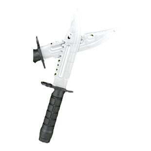 橡胶军训刀塑料匕模型刀舞台小品表演道具武术实战练习训练比首刀