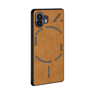 适用于nothingphone2手机壳nothingphone新款1保护壳nothingphone2a新升级全包防摔超纤羊皮绒5g版男女后外