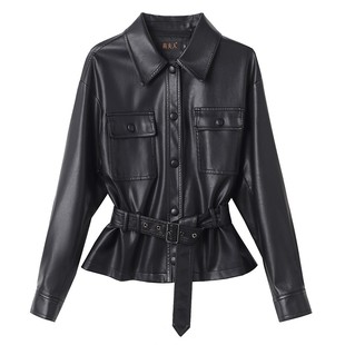 真皮羽绒服女短款2025新款冬设计感小个子皮衣绵羊皮夹克皮草外套