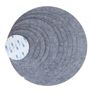 毛毡大圆垫大脚垫子带胶圆椅脚垫静音降噪耐磨护底板圆烟灰缸垫子