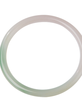 一步一响冰种玛瑙叮当手镯