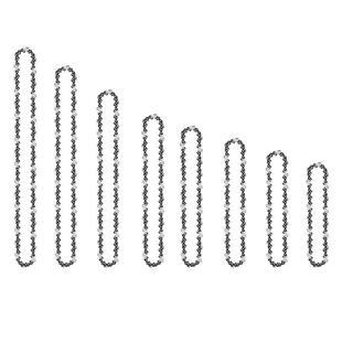 电链锯汽油锯链条12/18/20寸锂电锯电锯通用16寸伐木链条配件大全