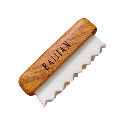 便携木柄方块棋格万毛刷子打底上色抛光提亮挂瓷清灰文玩刷纳米刷