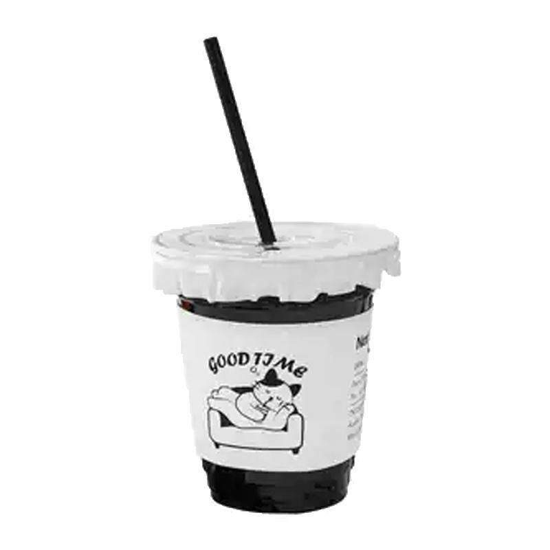一次性咖啡杯PET奶茶冷饮杯