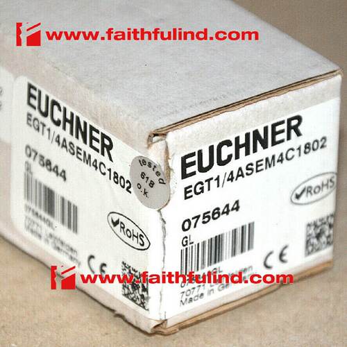 议价Euchner 075644 安士能全新安全传感器 EGT1/4ASEM4C1802