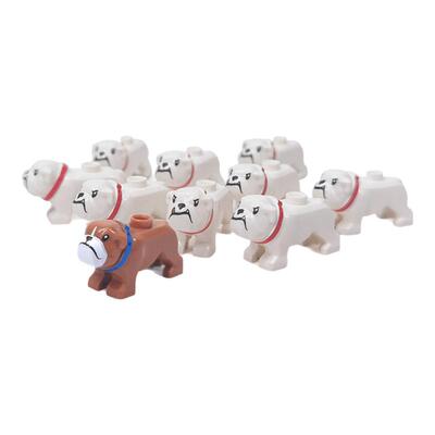小狗斗牛犬65388动物玩具零件