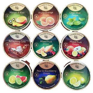 德国进口嘉云0脂水果味硬质糖果零食CavendishHarvey Fruit Drops