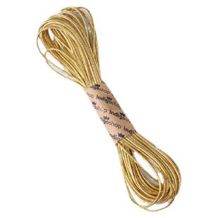 金色饰品辅料流行首饰DIY配件礼物盒包装金线绳礼品纸盒圆形金绳