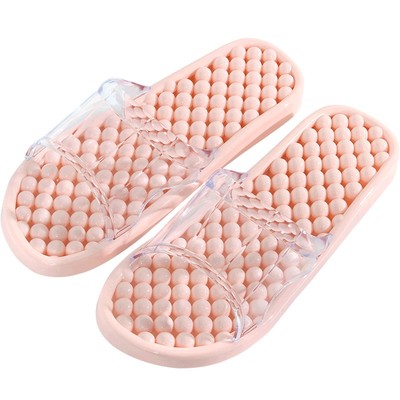 按摩瑶琳情侣PVC按摩拖鞋洗澡