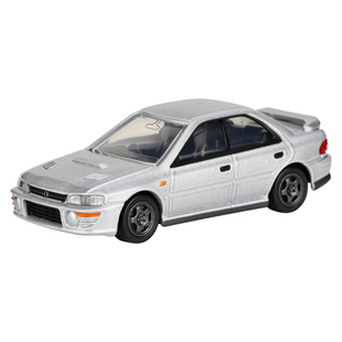 TOMY多美卡日本合金车模玩具黑盒旗舰正版23 斯巴鲁翼豹WRX 跑车