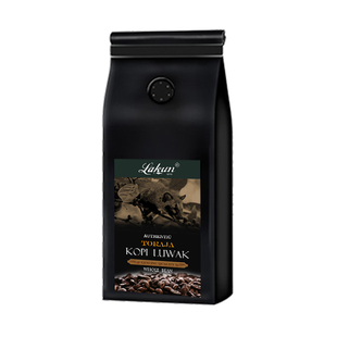 新货!印尼麝香猫屎咖啡豆进口托拿加产区新鲜超大份量实惠装250g