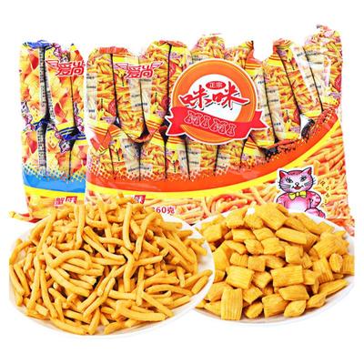 爱尚咪咪虾条小零食休闲食品小吃