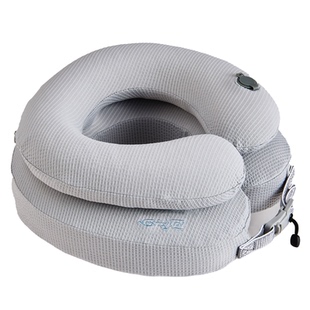 自此间U型枕可调节护颈飞机旅行汽车充气便携脖枕双层颈椎U形颈枕