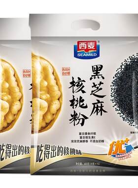 西麦黑芝麻核桃粉营养谷物冲饮
