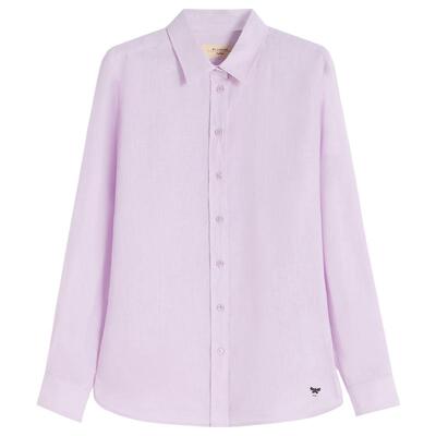 【春夏新降】Weekend MaxMara 26女装亚麻长袖衬衫5111076206&