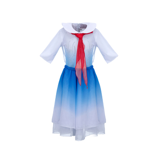 儿童舞蹈合唱演出服飘扬的红领巾大合唱中小学生六一朗诵表演服装