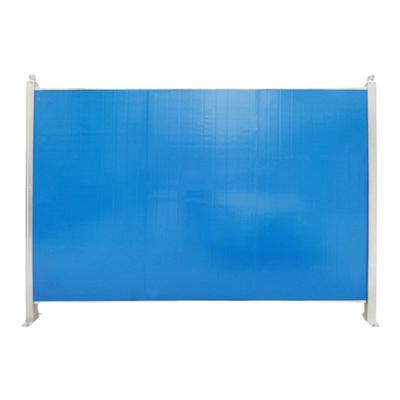 彩钢泡沫夹心围挡临时建筑工地铁皮瓦围栏市政道路镀锌施工挡板