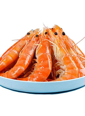 池见生态盐田虾熟冻虾400g*2盒