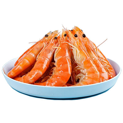 池见生态盐田虾熟冻虾400g*2盒