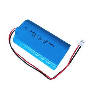 7.4v18650锂电池组扩音唱戏机播放器太阳能头灯大容量3.7v可充电