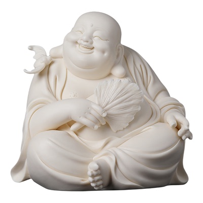 幸福常伴弥勒笑佛送礼佛像林建平