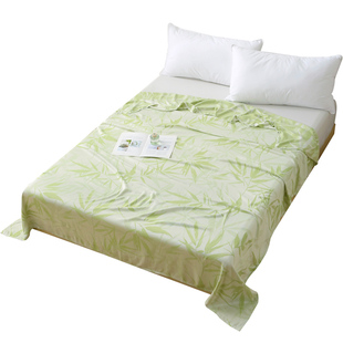 眠屿巷竹纤维盖毯夏凉毯冰丝凉感毛巾被夏季薄沙发午睡空调夏凉被