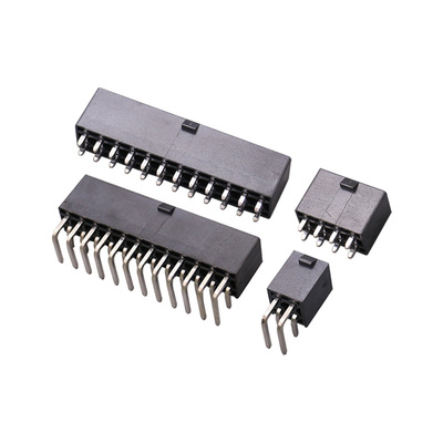 5557/5569连接器4.2mm间距双排带扣系列LCP耐高温ATX电源座接插件