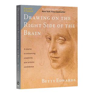 用右脑绘画 第4版 英文原版 Drawing on the Right Side of the Brain  全英文版 Betty Edwards 进口英语书籍