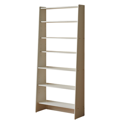 实木书架梯形置物架书本收纳架