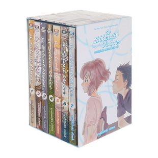 英文原版 A Silent Voice Series Box Set 声之形 漫画版 1-7卷完结盒装套装 英文版 进口英语原版书籍