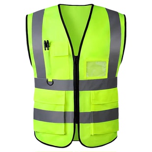 安全防护马甲夜间反光衣服定制印字工作背心工程工地施工加厚大码