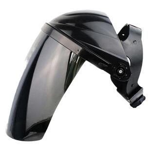 头戴式电焊氩弧焊二保焊工焊帽防飞溅打磨厨房防油烟透明面罩炒菜