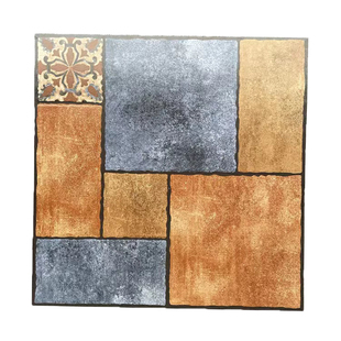 田园美式500x500仿古瓷砖户外阳台庭院室内客厅卧室餐厅哑光地砖