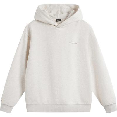 李宁复古情侣卫衣连帽套头衫