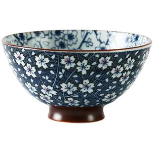 日式陶瓷米饭碗日本进口餐具家用汤碗瓷碗高脚碗吃饭碗个人专用