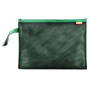 复古网纱拉链袋A4/A5文件袋孕妇产检资料档案袋手提式学生文具袋