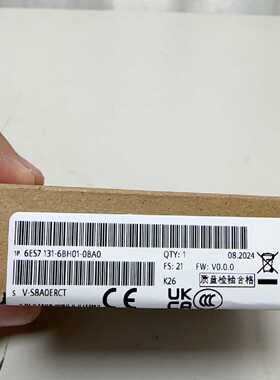 【询价】6ES7 131-6BH01-0BA0   未拆封适用