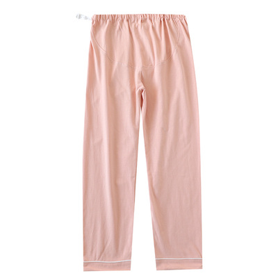 全棉托腹孕妇睡裤女士可外穿长裤