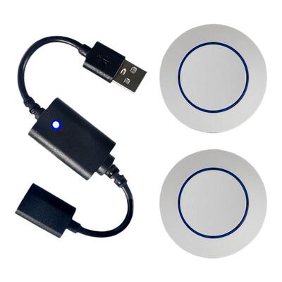 5V遥控开关USB小夜灯风扇LED灯条灯带无线接收控制器随意贴遥控器