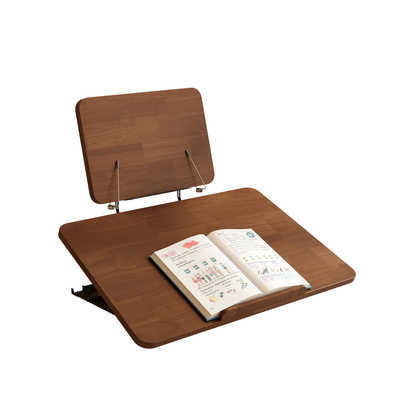 郡源博士实木双层可调节阅读架