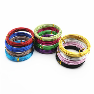 手工细铁丝黑色劳技课编字铝丝金属丝盆景树蛋糕装饰工艺品凹造型