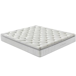 【白骑士Lite】喜临门舒脊透气家用席梦思独袋弹簧记忆海绵床垫